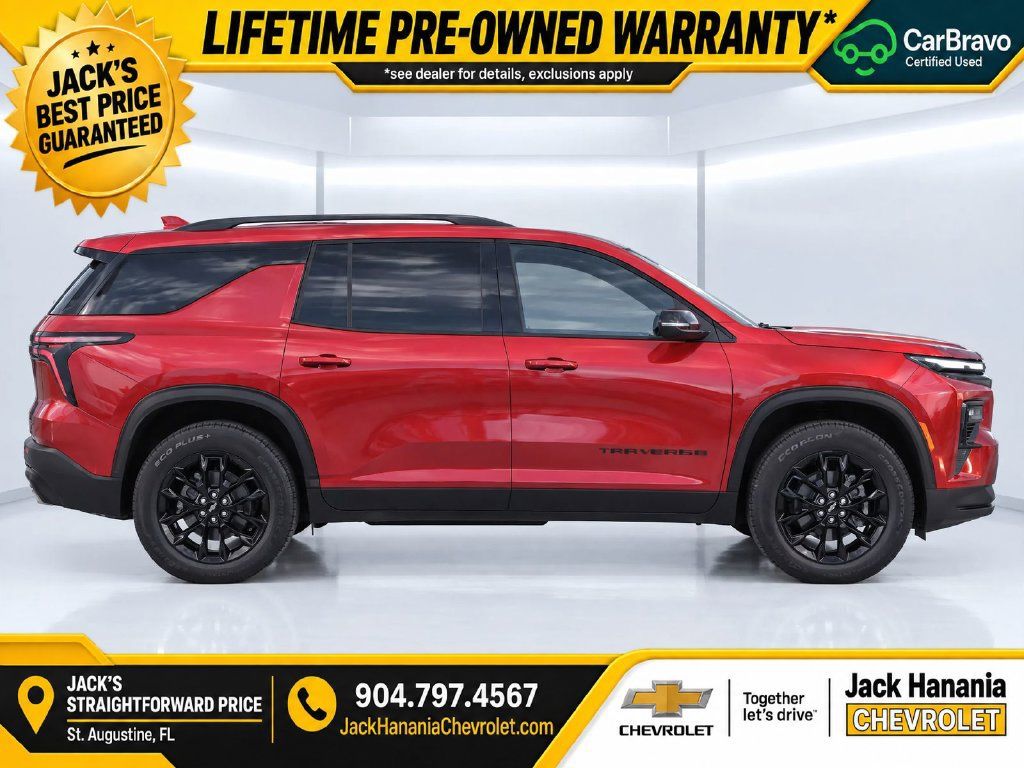 Used 2025 Chevrolet Traverse LT w/ Midnight/Sport Edition FWD image 8