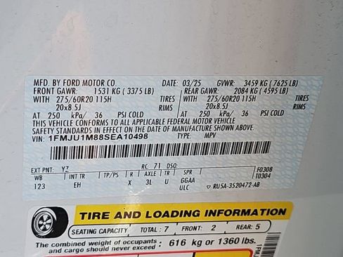 Certified 2025 Ford Expedition Platinum AWD/4WD image 34