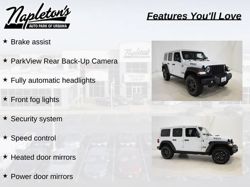 Used 2023 Jeep Wrangler Unlimited w/ Sun & Screen Package AWD/4WD image 20
