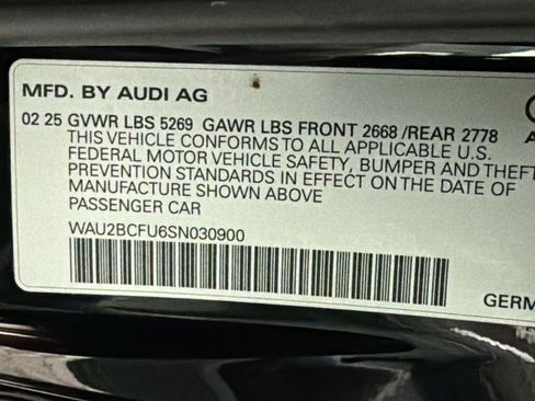 Certified 2025 Audi A5 2.0T Premium Plus w/ Premium Plus AWD/4WD image 24