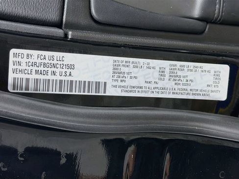 Used 2022 Jeep Grand Cherokee Limited w/ Trailer Tow Group IV AWD/4WD image 32