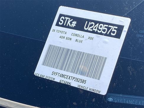 Certified 2026 Toyota Corolla XSE image 36