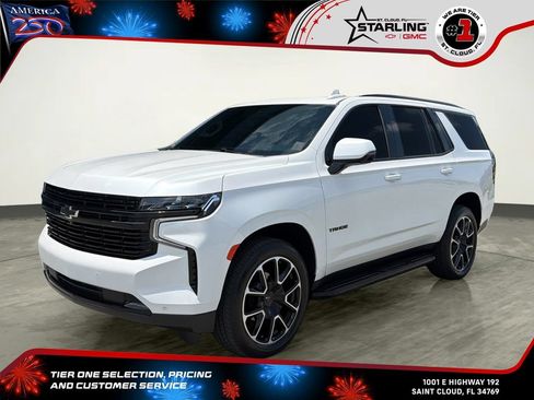 Used 2023 Chevrolet Tahoe RST w/ Luxury Package RWD image 1