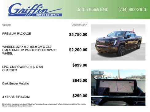 New 2026 GMC Sierra EV Elevation w/ Premium Package AWD/4WD image 5