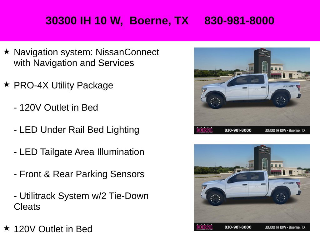 Used 2024 Nissan Titan PRO-4X w/ Pro-4x Utility Package AWD/4WD image 10