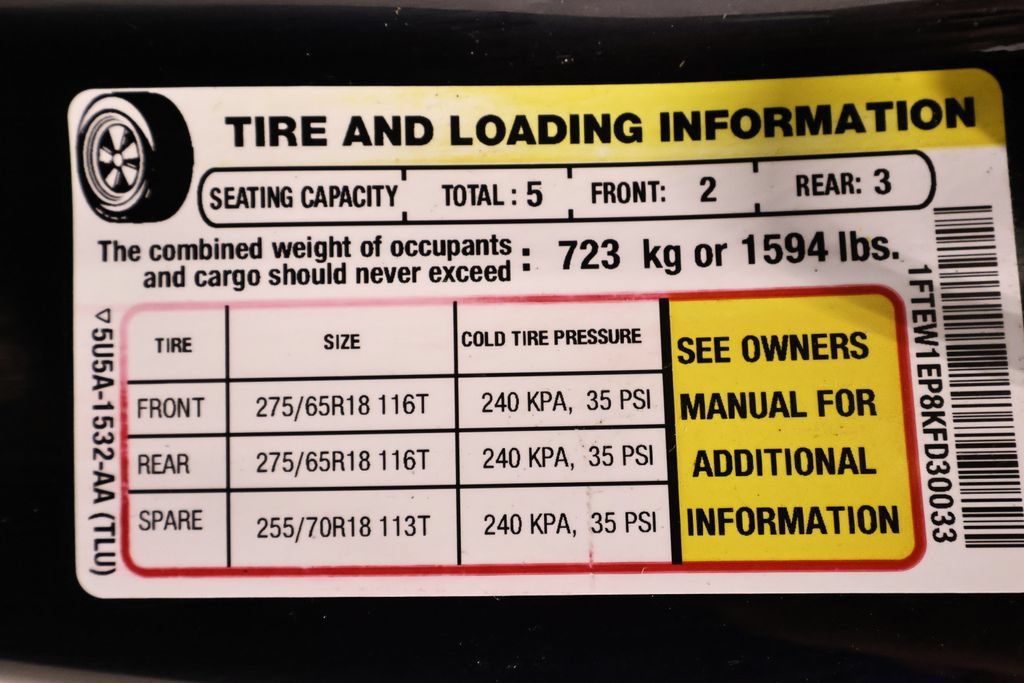 Certified 2019 Ford F150 XLT w/ Equipment Group 302A Luxury AWD/4WD image 39