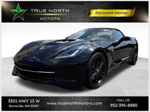 Used 2015 Chevrolet Corvette Stingray Convertible w/ 2LT Preferred Equipment Group RWD image 1