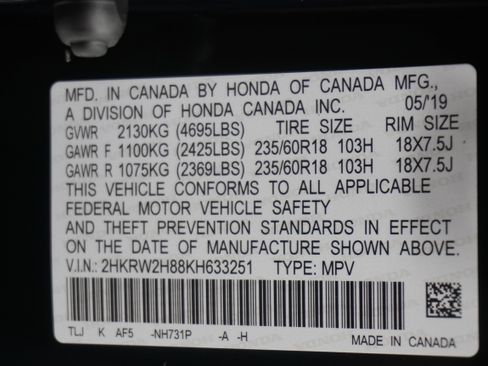 Used 2019 Honda CR-V EX-L image 33