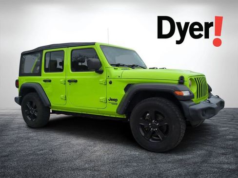 Used 2021 Jeep Wrangler Unlimited Sport AWD/4WD image 1