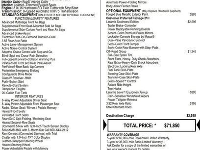 New 2026 RAM 1500 Laramie w/ Laramie Southwest Edition