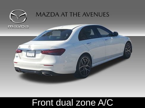 Used 2022 Mercedes-Benz E 350 E 350 w/ AMG Line Exterior image 4