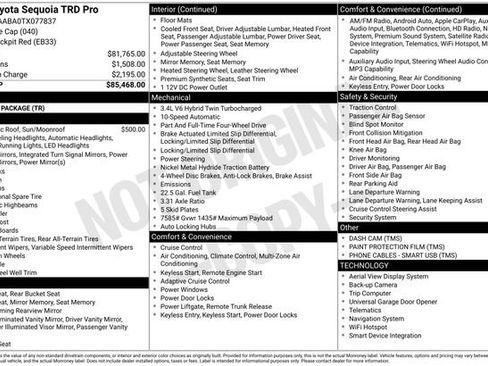 Used 2026 Toyota Sequoia TRD Pro AWD/4WD image 30