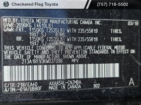 Used 2019 Toyota RAV4 XLE Premium w/ Cold Weather Package image 22