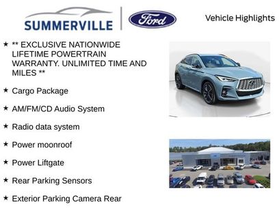 Used 2022 INFINITI QX55 Luxe w/ Cargo Package