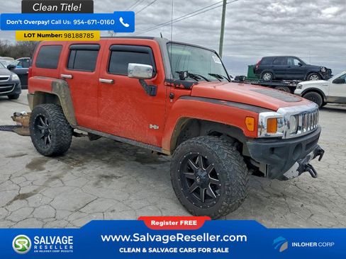 Used 2008 HUMMER H3 w/ Chrome Appearance Package image 5