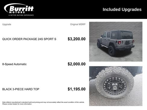 Used 2019 Jeep Wrangler Unlimited Sport S AWD/4WD image 6