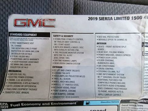 Used 2019 GMC Sierra 1500 Limited w/ Elevation Edition image 45