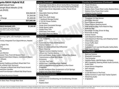 Used 2025 Toyota RAV4 XLE w/ Convenience Package AWD/4WD image 4