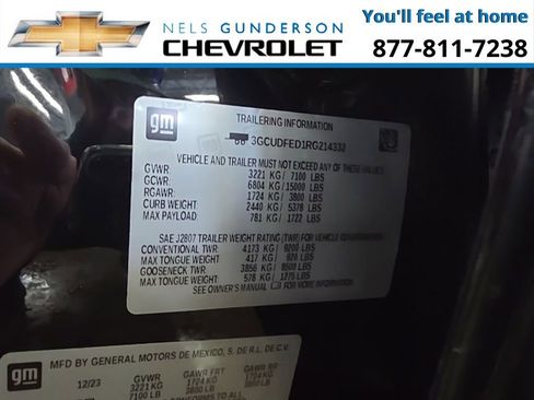 Used 2024 Chevrolet Silverado 1500 LT Trail Boss w/ LT Trail Boss Premium Package image 29