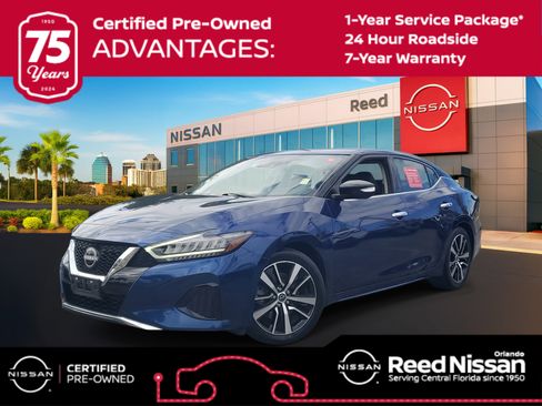 Certified 2023 Nissan Maxima SV w/ Floor Mat Group image 1
