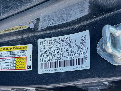 Used 2023 Honda Civic Sport image 28