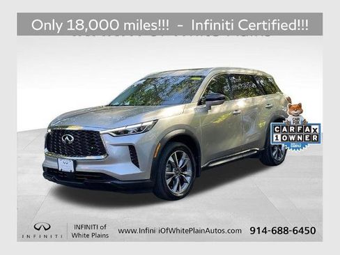Certified 2023 INFINITI QX60 Luxe w/ Cargo Package AWD/4WD image 1