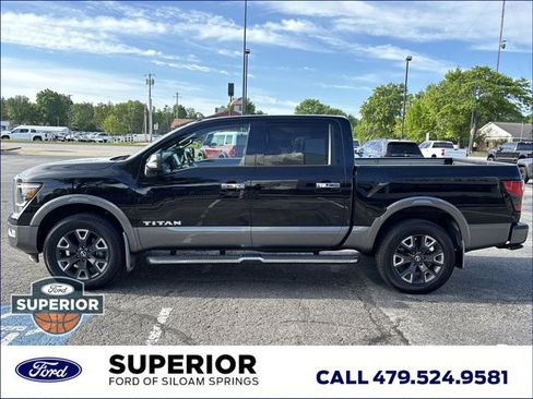 Used 2021 Nissan Titan Platinum Reserve w/ Moonroof Package AWD/4WD image 11