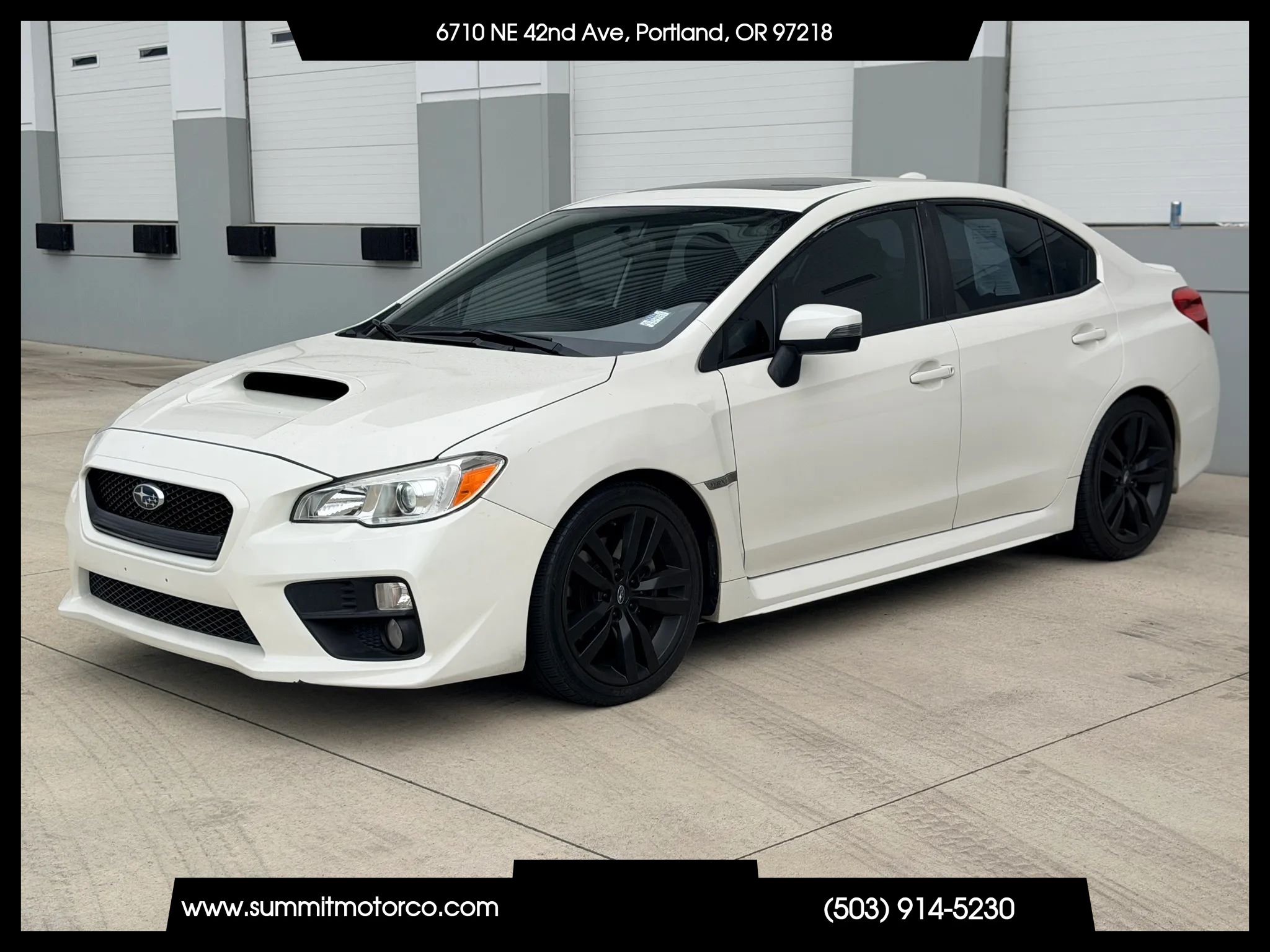 Used 2016 Subaru WRX Premium AWD/4WD image 1