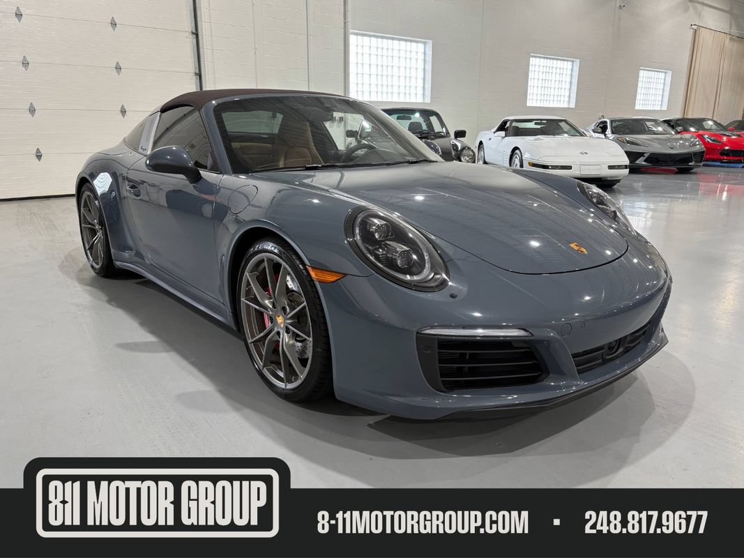 Used 2017 Porsche 911 Targa 4S AWD/4WD image 1