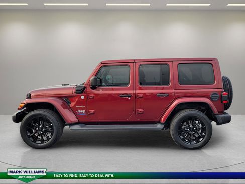 Used 2021 Jeep Wrangler Unlimited Sahara 4xe w/ Cold Weather Group image 7