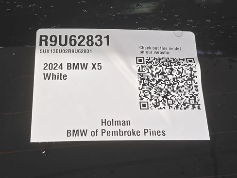 Certified 2024 BMW X5 sDrive40i w/ Parking Assistance Package RWD image 24