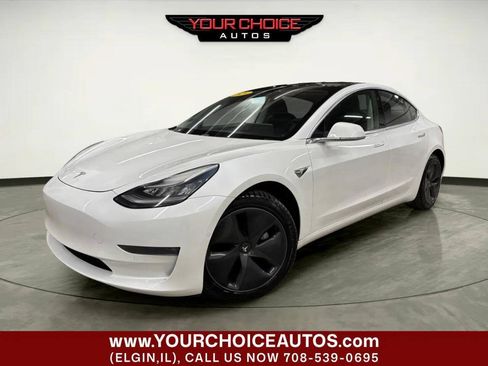 Used 2020 Tesla Model 3 Long Range AWD/4WD image 1