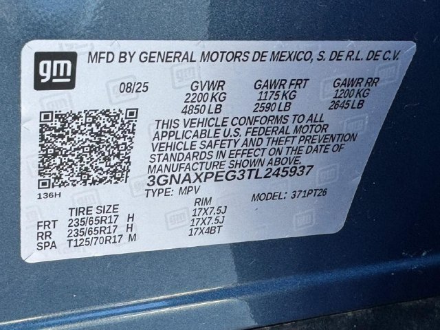 Used 2026 Chevrolet Equinox LT AWD/4WD image 27
