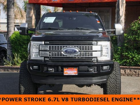 Used 2018 Ford F350 Platinum w/ Platinum Ultimate Package image 3