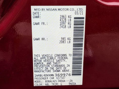 Used 2021 Nissan Altima 2.5 SV FWD image 27