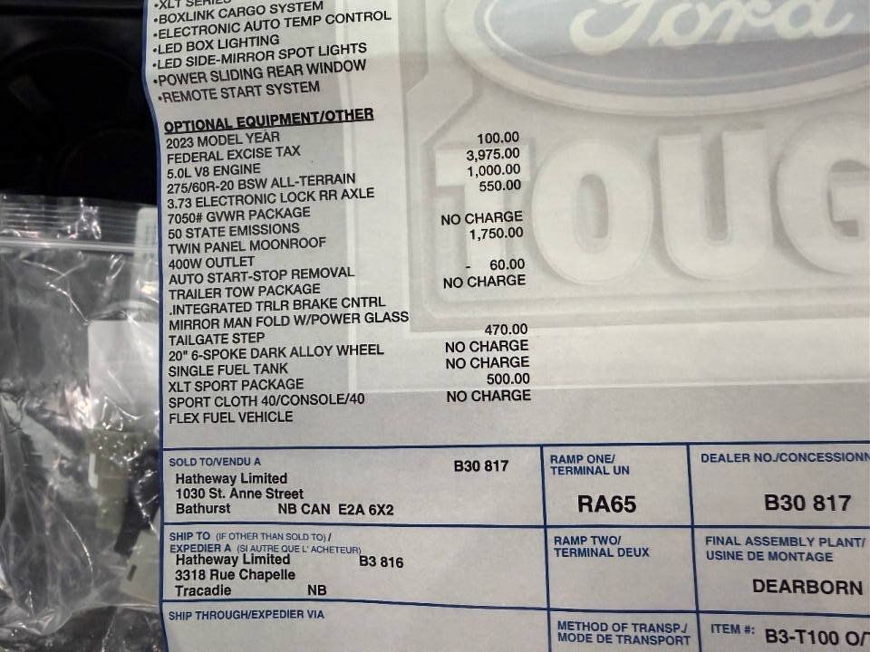 Used 2023 Ford F150 XLT w/ Equipment Group 302A High AWD/4WD image 46