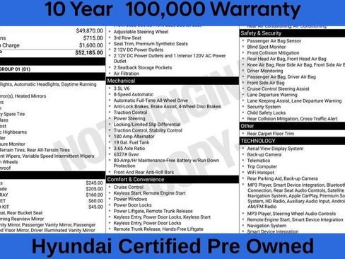 Used 2026 Hyundai Palisade XRT Pro AWD/4WD image 9