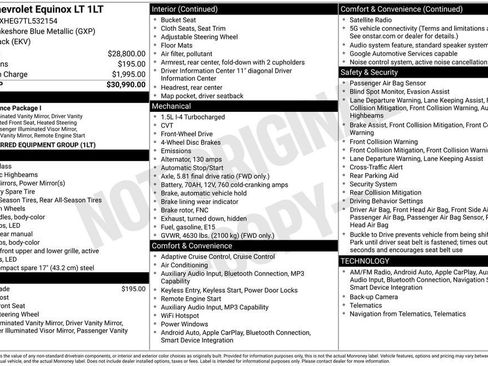 New 2026 Chevrolet Equinox LT FWD image 25