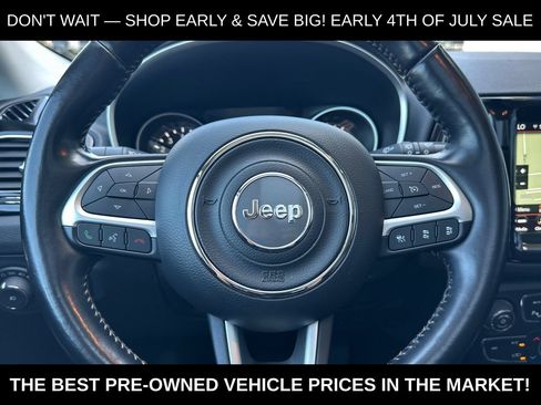 Used 2021 Jeep Compass Limited w/ Sun and Sound Group FWD image 32