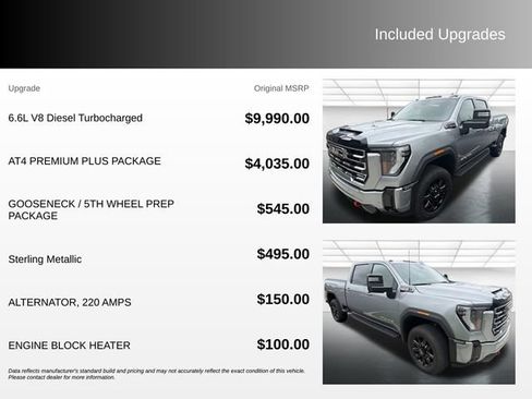 Used 2025 GMC Sierra 3500 AT4 w/ AT4 Premium Plus Package AWD/4WD image 4