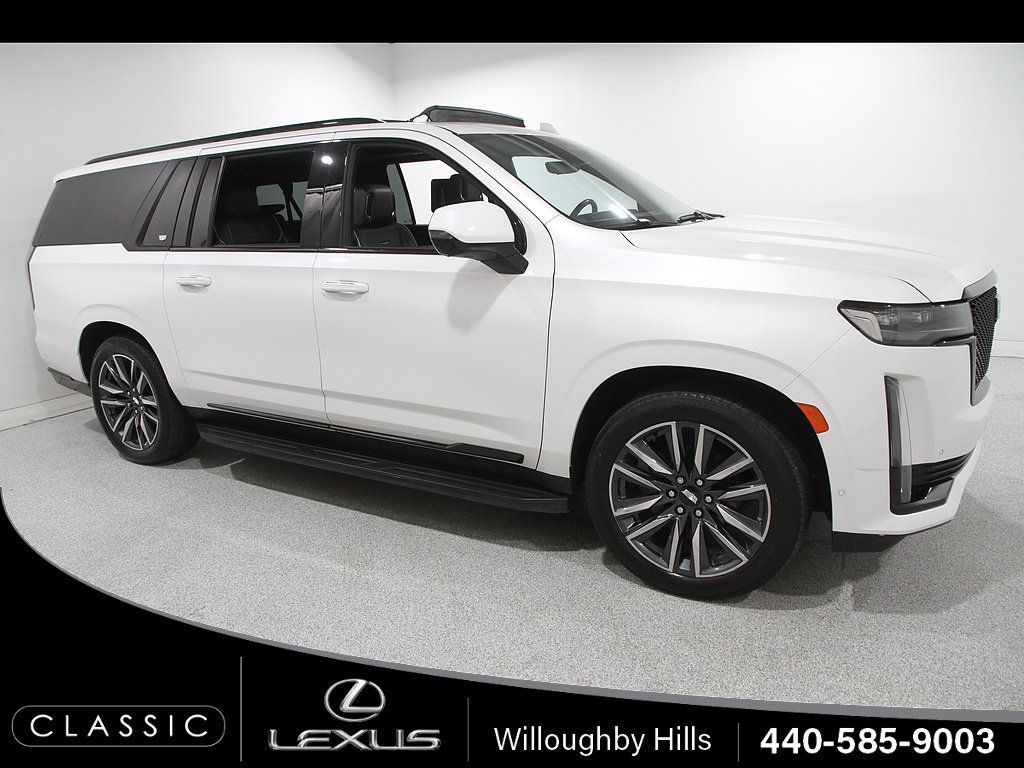 Used 2021 Cadillac Escalade ESV Sport w/ Driver Assist Tech Package AWD/4WD image 1