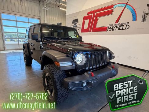 Used 2022 Jeep Wrangler Unlimited Rubicon w/ LED Lighting Group AWD/4WD image 1