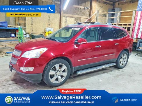 Used 2012 Chevrolet Traverse LTZ w/ LPO, 'HIT The Road' Package AWD/4WD image 1