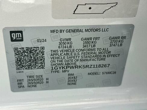 Certified 2024 Cadillac Lyriq Sport w/ Nappa Leather Package RWD image 28