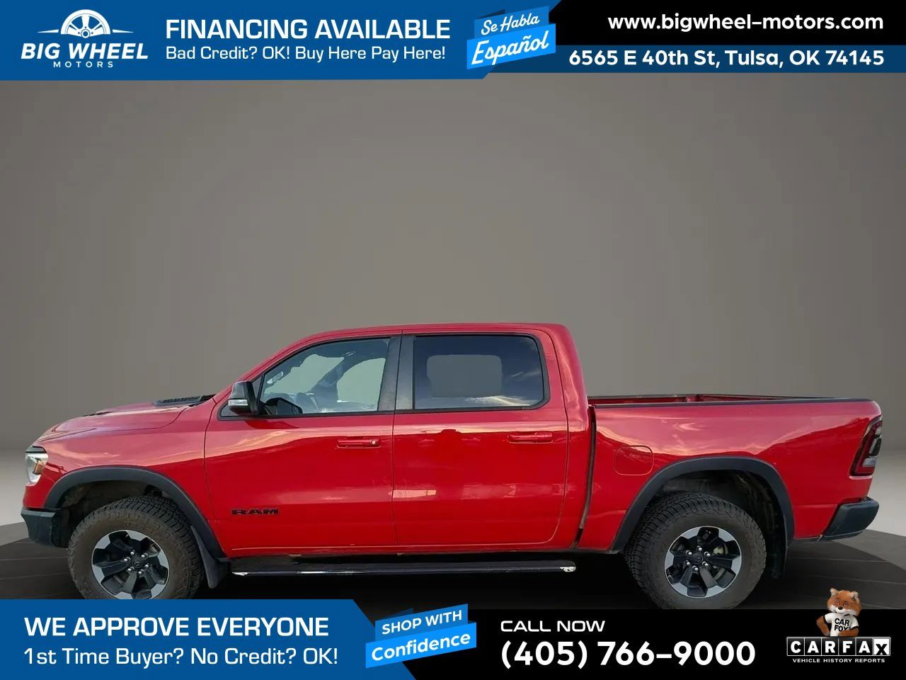 Used 2019 RAM 1500 Rebel w/ Rebel Level 1 Equipment Group AWD/4WD image 2