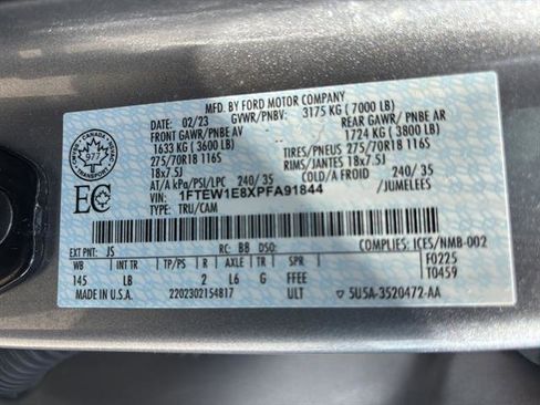 Certified 2023 Ford F150 Tremor image 21