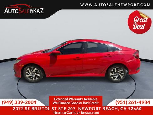 Used 2016 Honda Civic EX image 2