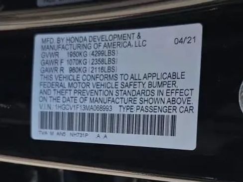Used 2021 Honda Accord LX image 51