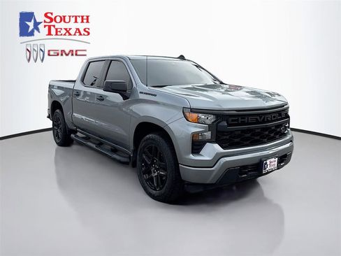Used 2024 Chevrolet Silverado 1500 Custom w/ Turbomax Blackout Package image 1
