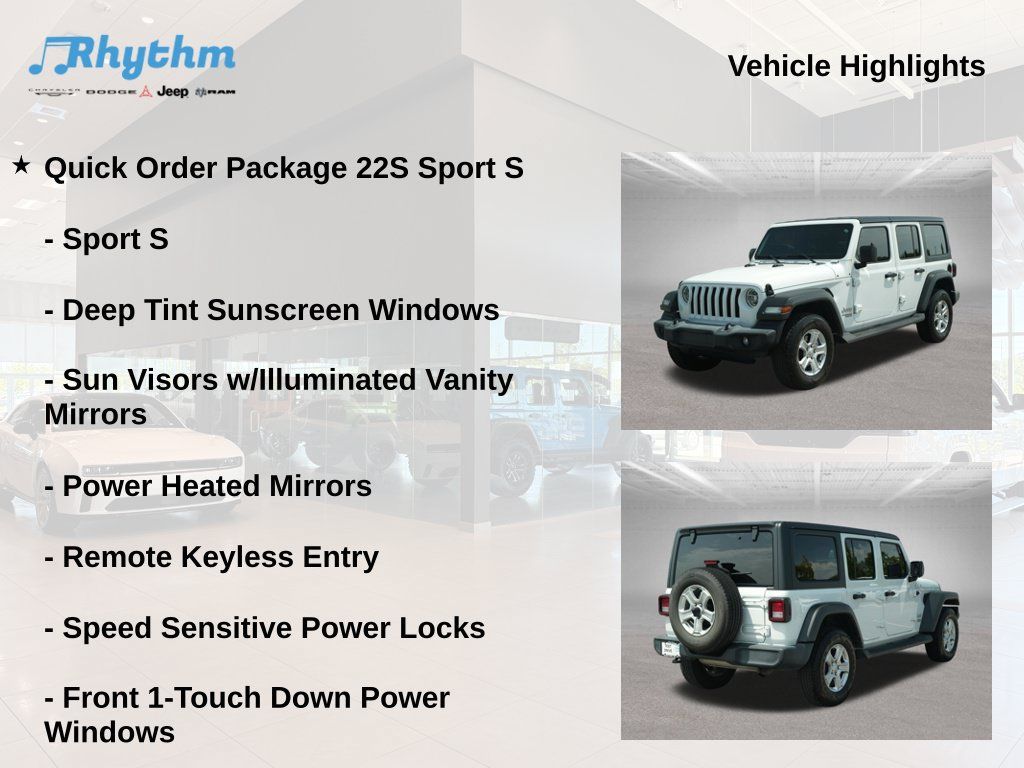 Used 2021 Jeep Wrangler Unlimited Sport AWD/4WD image 5